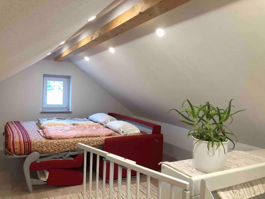 3 Zimmer Neubauwohnung In Der Schwaebischen Toskana 로벤슈타인 외부 사진